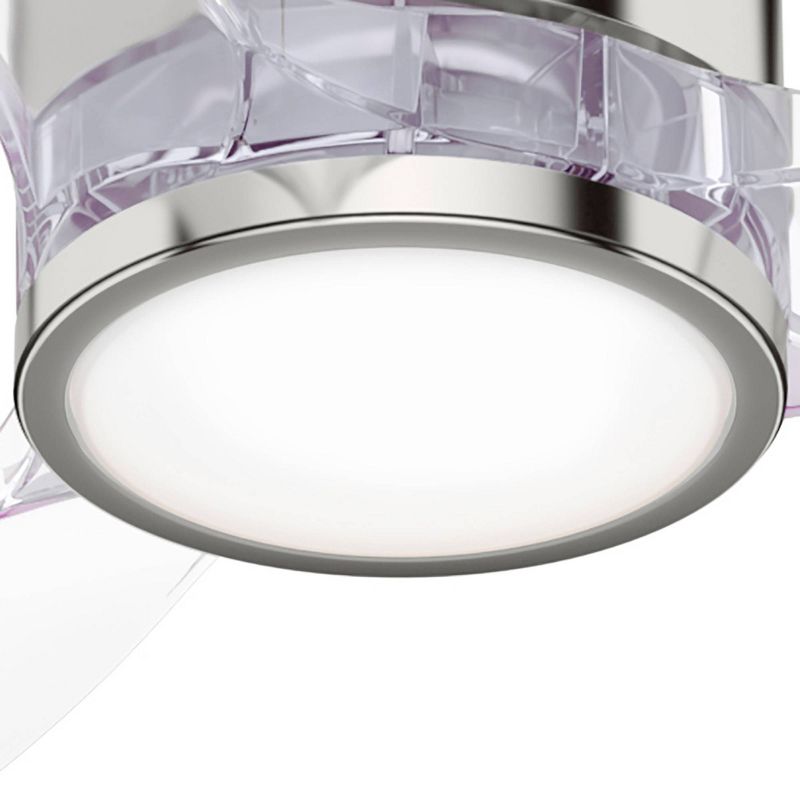 52" Park View Ceiling Fan with Remote Nickel (Includes LED Light Bulb) - Hunter Fan