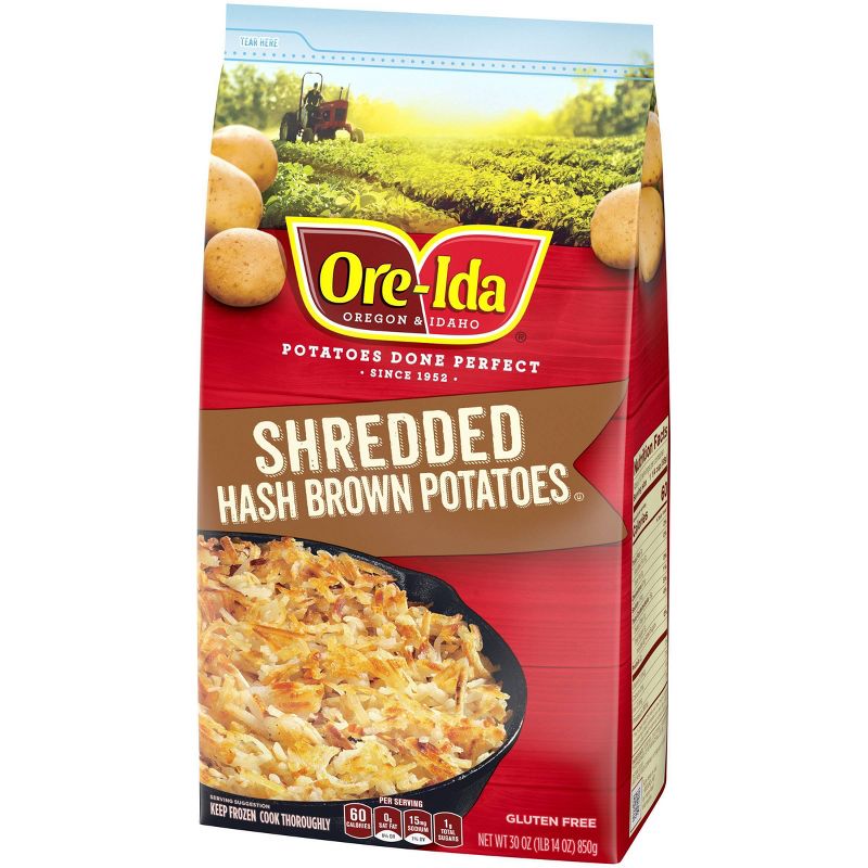 Ore-Ida Shredded Hash Frozen Brown Potatoes - 30oz