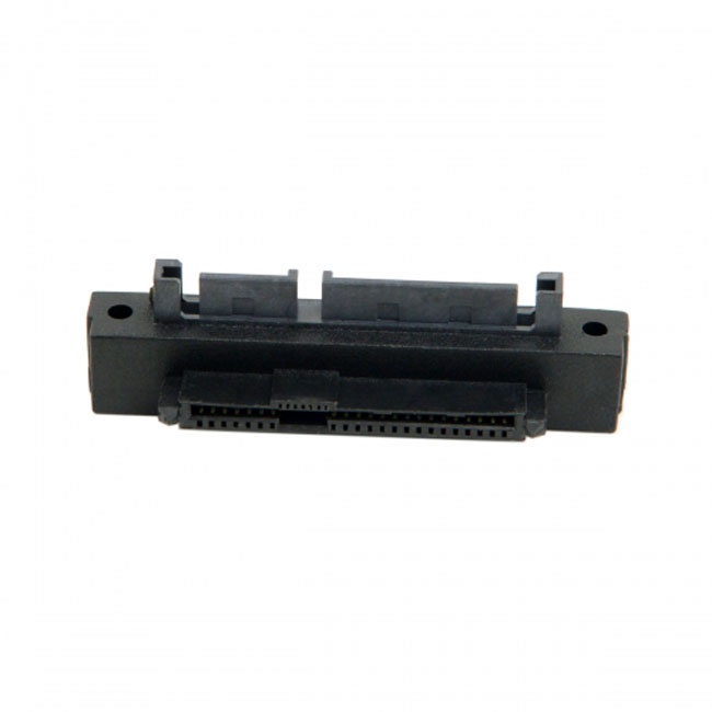 Jimier Right Angled 90 Degree SFF-8482 SAS 22 Pin to 7 Pin + 15 Pin SATA Adapter SF-095