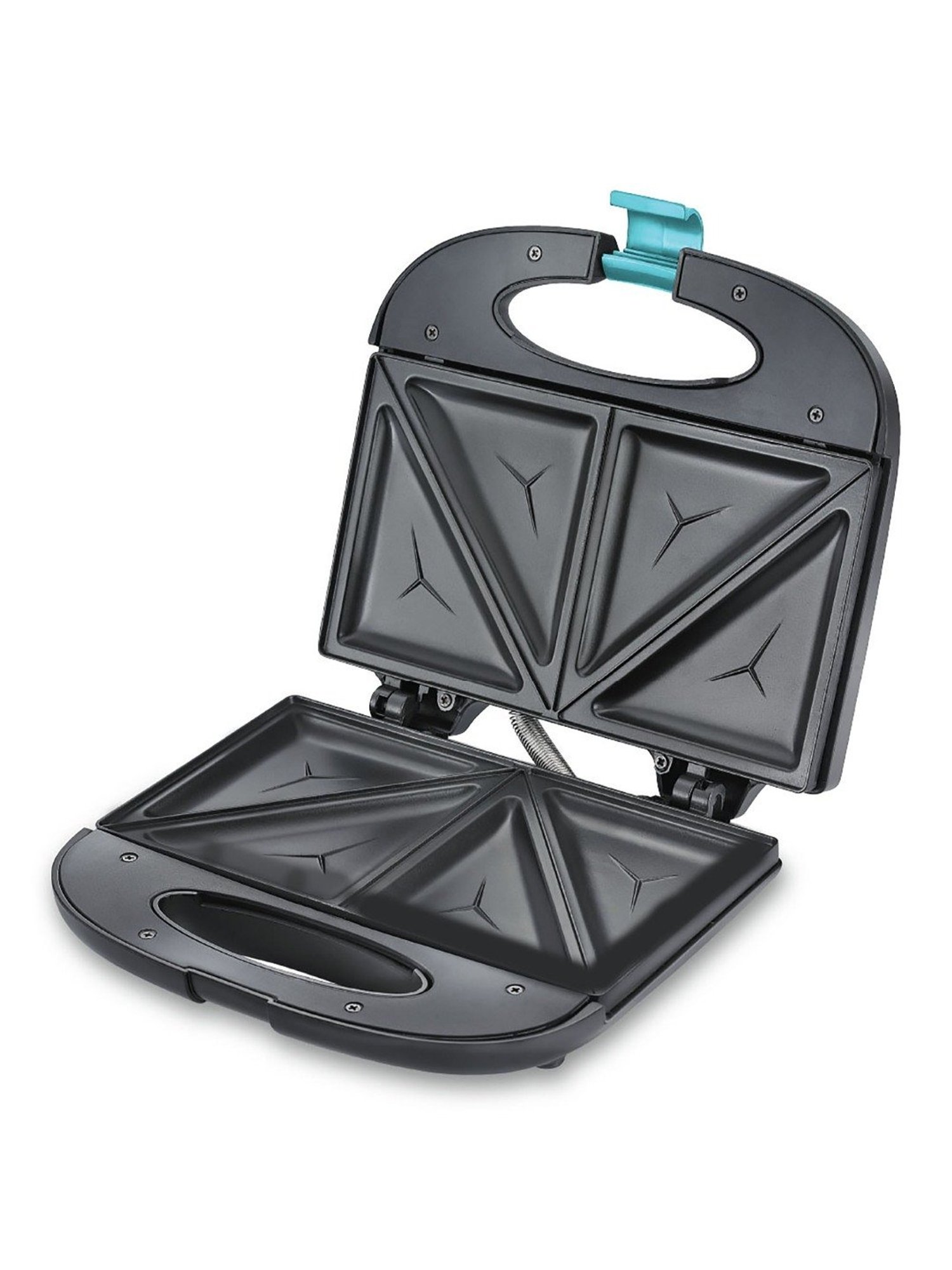 Borosil Sandwich Maker 2000W with Non stick coating (Black)