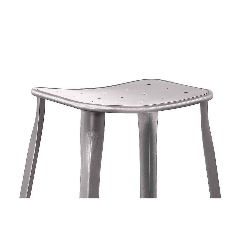 Set of 2 29" Lennon Saddle Backless Barstools - ACEssentials