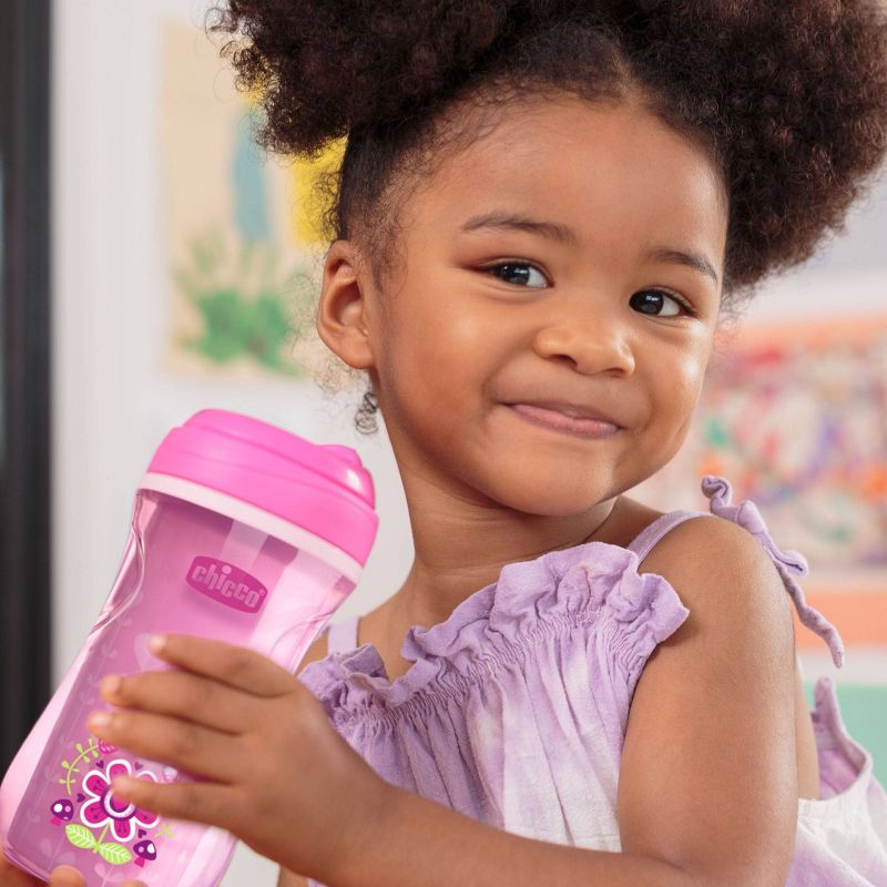 Tommee Tippee 2pk Insulated Straw Toddler Cup - Pink/Mint - 9oz