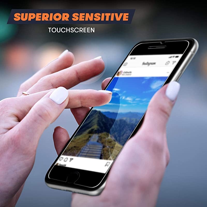 3Pack  Compatible with iPhone SE Screen Protector 2020 Tempered Glass Screen Protector for iPhone 87 and iPhone 6 6s with EasyInstallation Tool47 inch