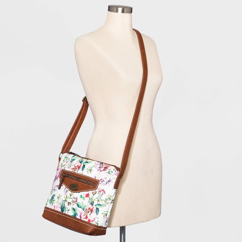 Concept Floral Print Crossbody Bag