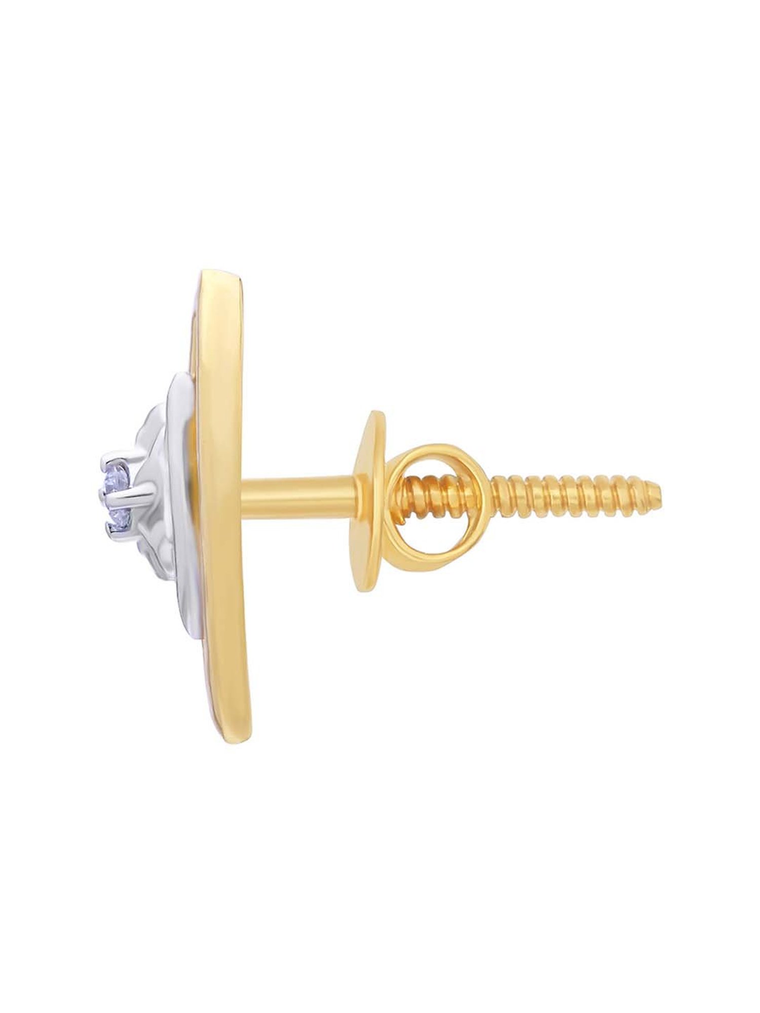 Waman Hari Pethe Jewellers 18k Gold & Diamond Earrings for Women