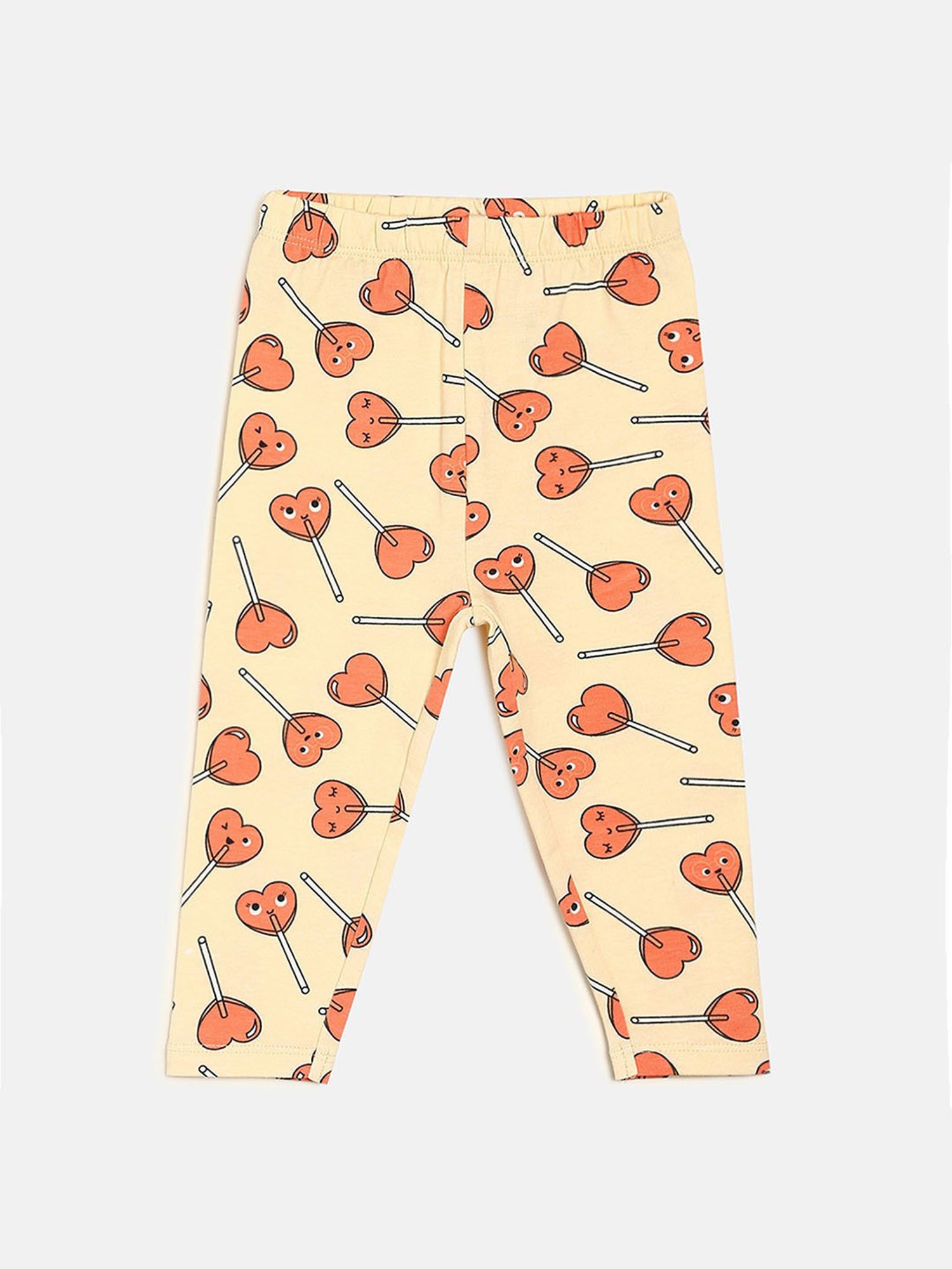 Nino Bambino Kids Multicolor Printed Leggings
