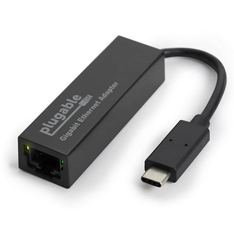 USB C Ethernet Adapter, Fast and Reliable Gigabit Connection, Compatible with Windows 10, 8.1, 7, Linux, Chrome OS, Dell XPS, HP, Lenovo