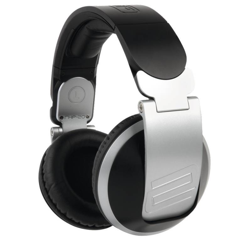 Reloop RHP-20 premium DJ headphones Silver