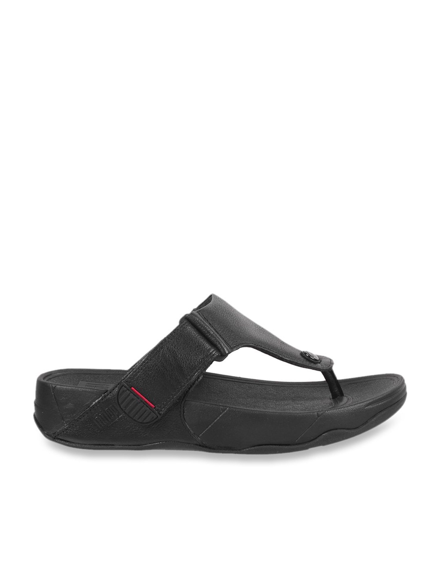 FitFlop Men's Black Thong Sandals