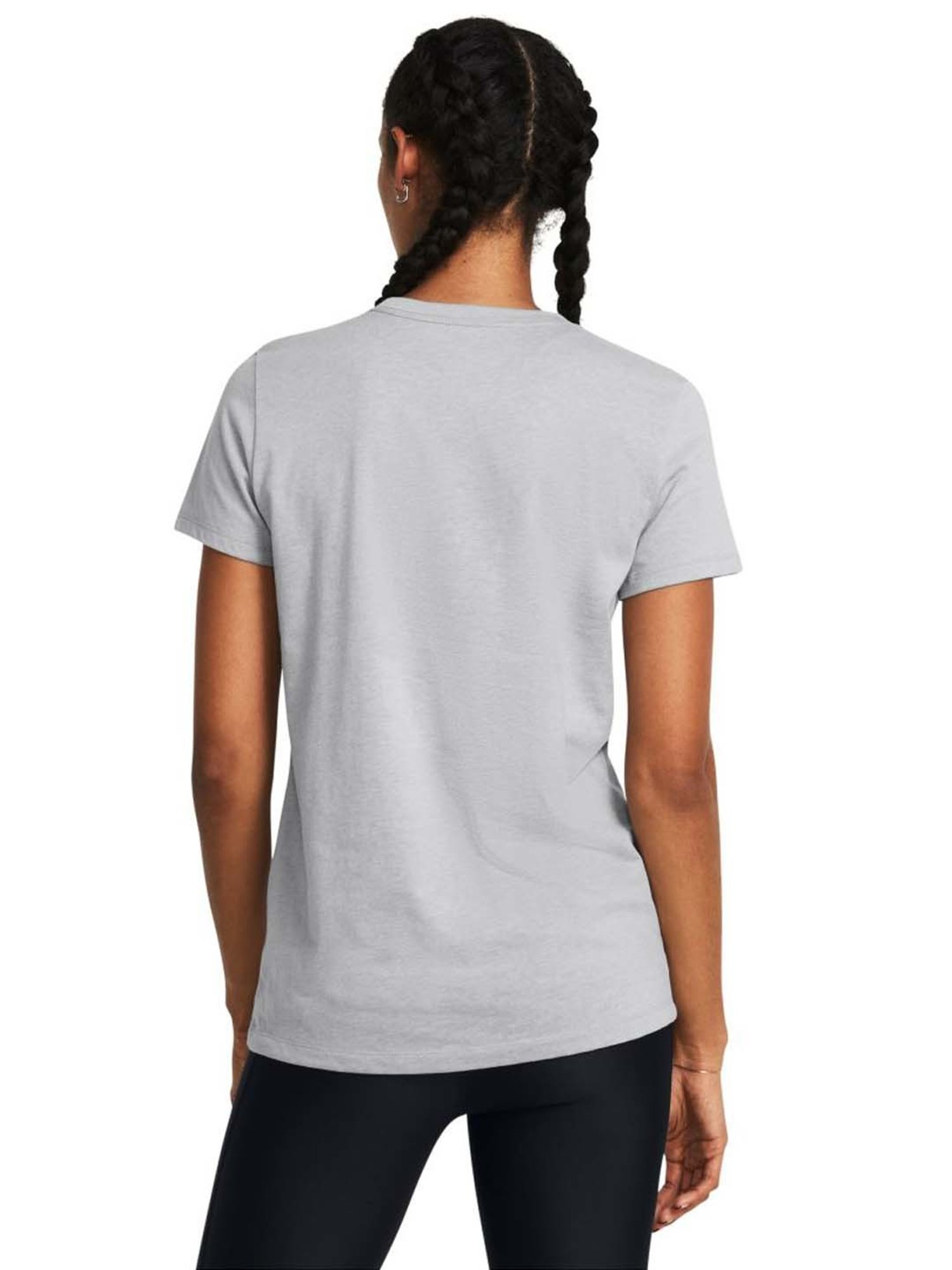 UNDER ARMOUR Grey Printed Sports T-Shirt