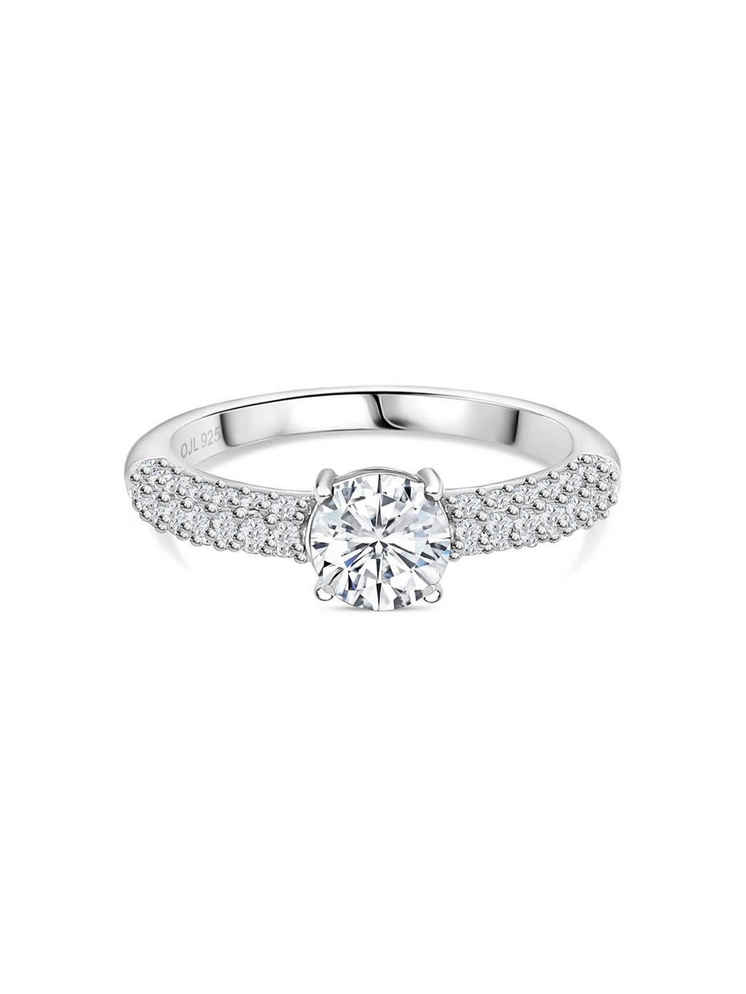 GIVA 925 Silver Pearly Bloom Ring for Women & Girls