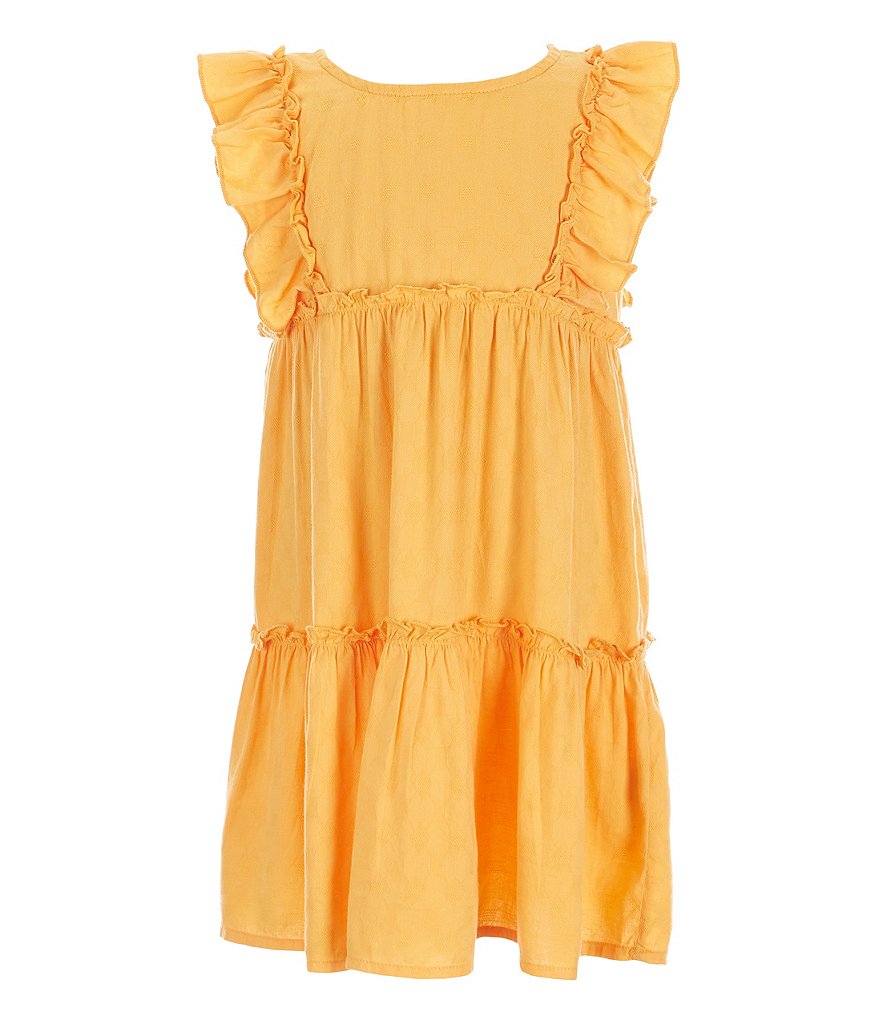Peek Little/Big Girls 2T-12 Flutter-Sleeve Tiered A-Line Dress