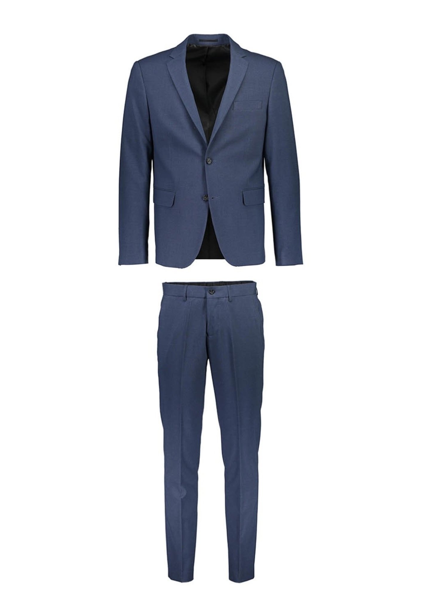 Lindbergh Blue Slim Fit Two Piece Suit
