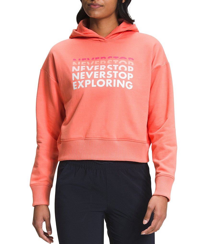 The North Face #double;Never Stop Exploring#double; Long Sleeve Logo Play Hoodie