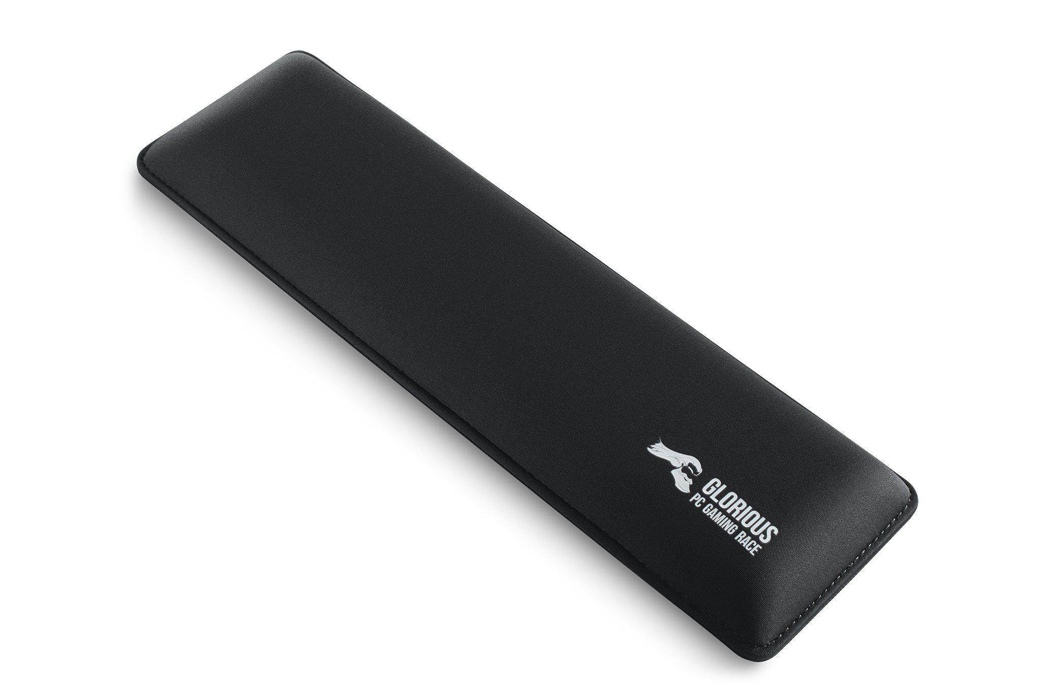 Glorious Gaming SLIM Wrist Pad/Rest - COMPACT SIZE Mechanical Keyboards,Stitched Edges,Ergonomic | 12x4 inches/13mm Thick (GSW-75)