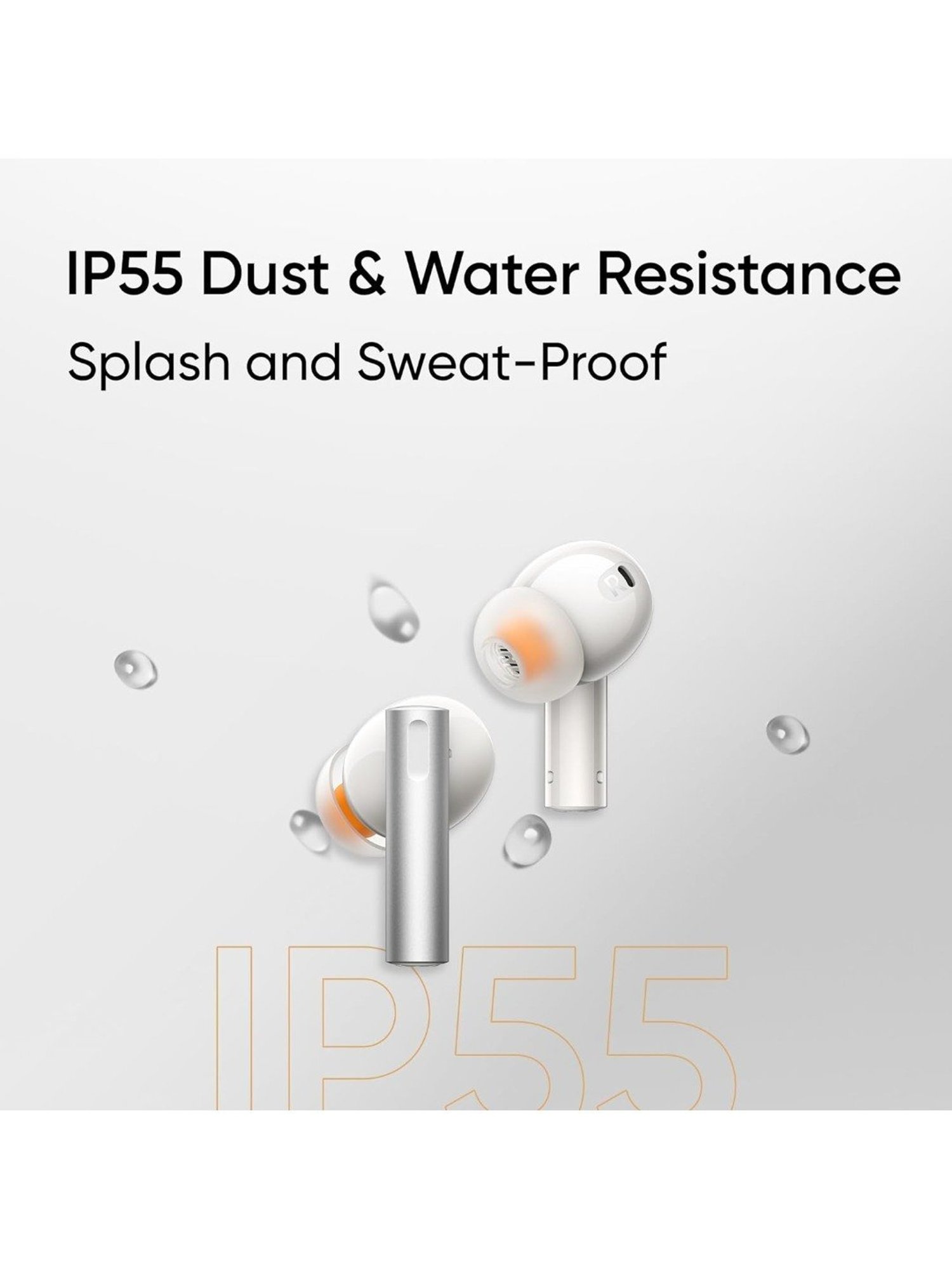 Realme Buds Air 6 In Ear BT Earbuds with 40Hrs Playtime (Flame Silver, True Wireless)