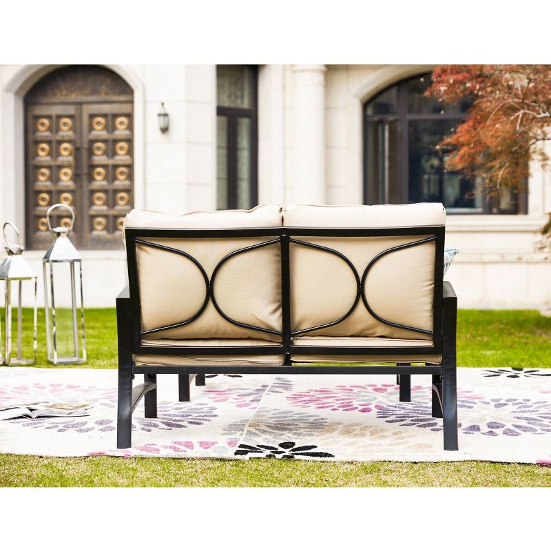 3pc Loveseat Patio Seating Set - Patio Festival