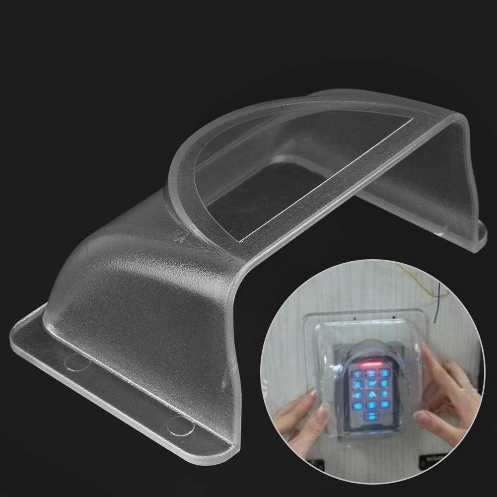 Fingerprint Access Controller Rainproof Cover, Identification Reader Cover Plastic Rain Cover Waterproof Shell for Door Access