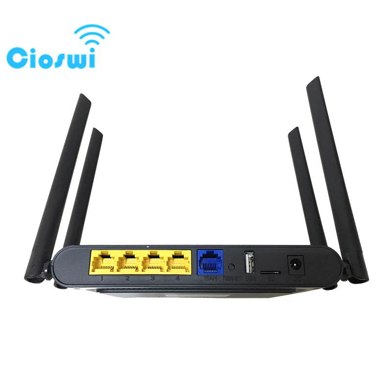 Openwrt Router 1200 Mbps Wireless Router 5Ghz Smart App Manage Wifi Router Large Coverage 802.11ac Support DDNS/WPS