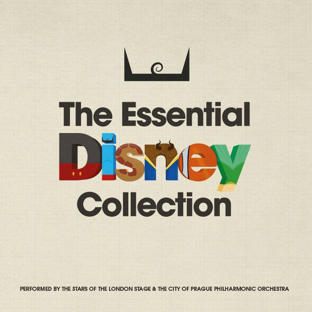 The London Music Works & City of Prague Philharmonic Orchestra The Essential Disney Collection Numbered Limited 2LP (Vinyl)