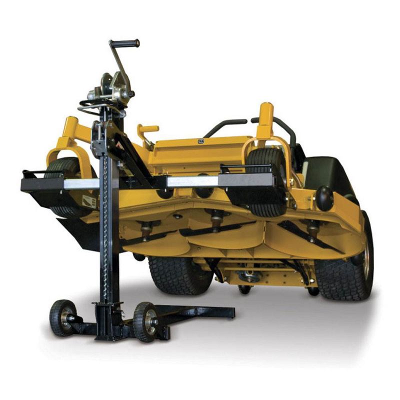 MoJack Flat Folding 750 lb Capacity Riding Lawn Tractor Mower Lift Jack, MJPRO