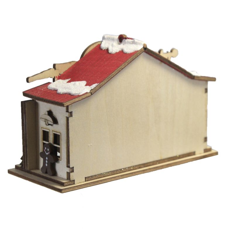 Ginger Cottages 3.25" Reindeer Flight School Santa Training Ornament  -  Tree Ornaments