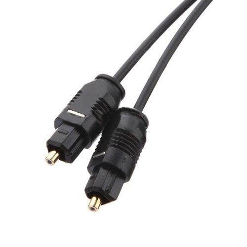 GTFS-Hot 2M Metre Digital Fibre Optical Audio Toslink SPDIF MD DVD Gold Cable Lead Plug