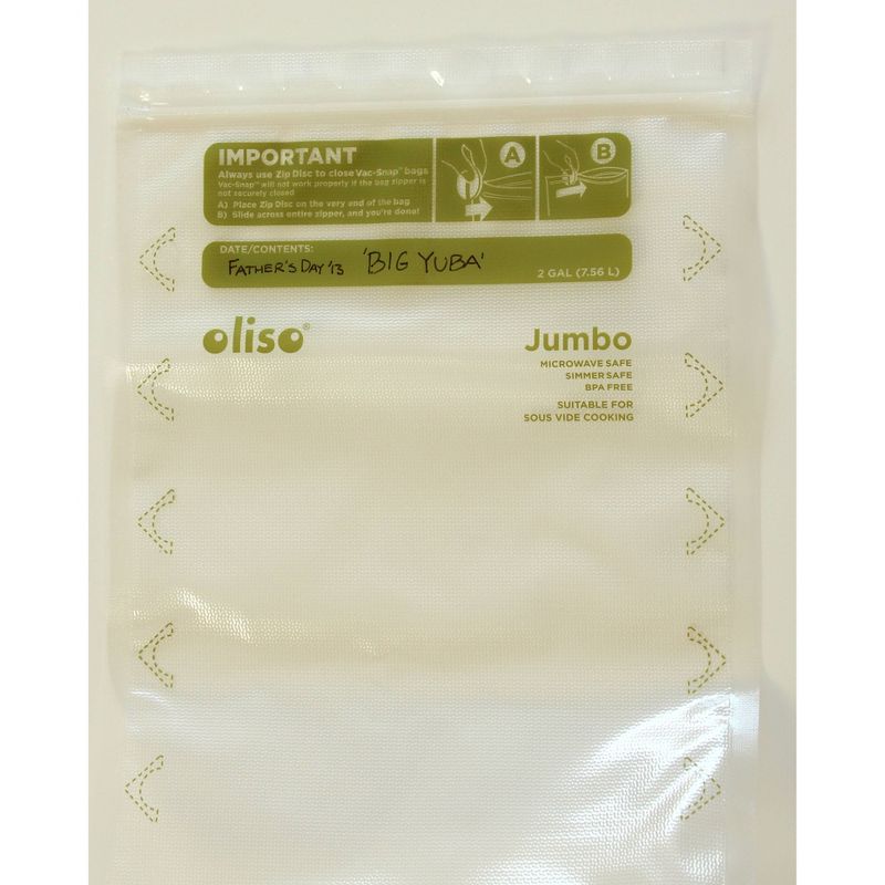 Oliso Vac-Snap Bags - Jumbo