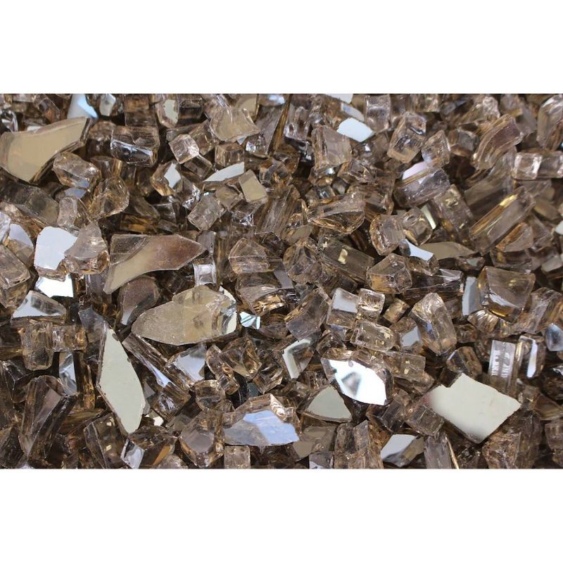 Reflective Fire Pit Fire Glass - Golden Bronze - AZ Patio Heaters