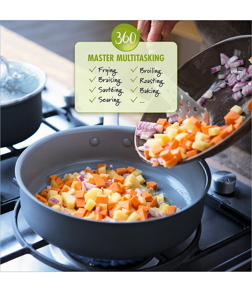 GreenPan Chatham Ceramic Non-Stick 10-Piece Cookware Set