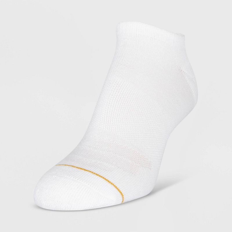 All Pro Women's 3pk Coolmax No Show Socks - White