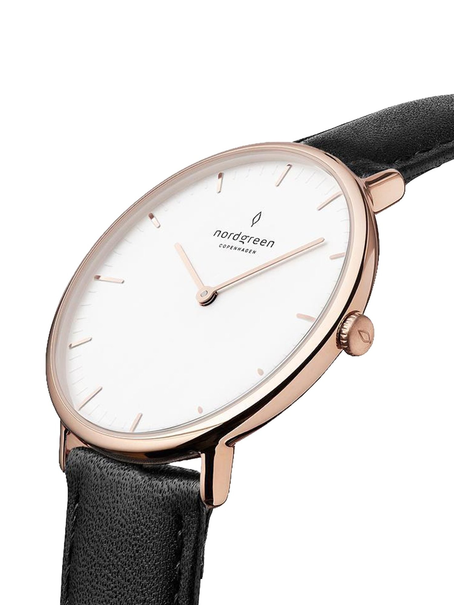 Nordgreen NR32RGXXLEBRLEBLMERO Native-Bundle Unisex Analog Watch with Strap Set Combo