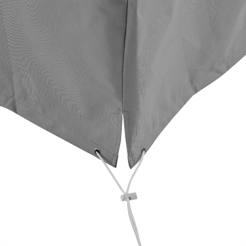 Burbank 4 Pc Outdoor Set Cover - Gray - Safavieh