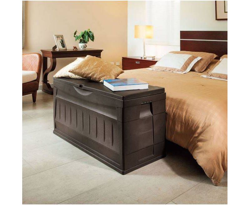 Storage Deck Box Wengue - Inval