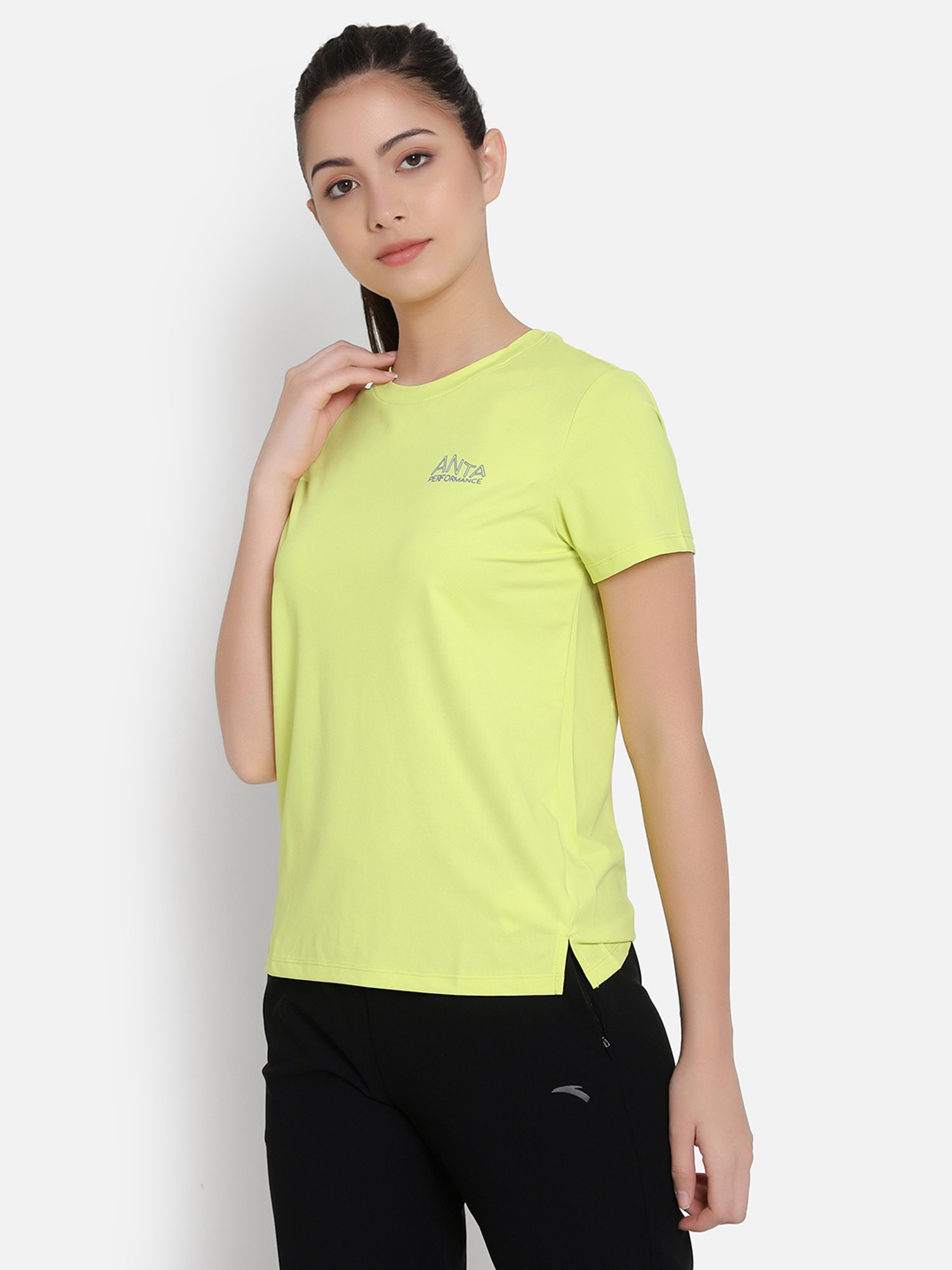 Anta Green Regular Fit Sports T-Shirt