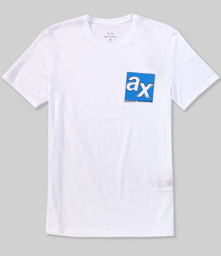 Armani Exchange Chest Box Logo Short-Sleeve Tee