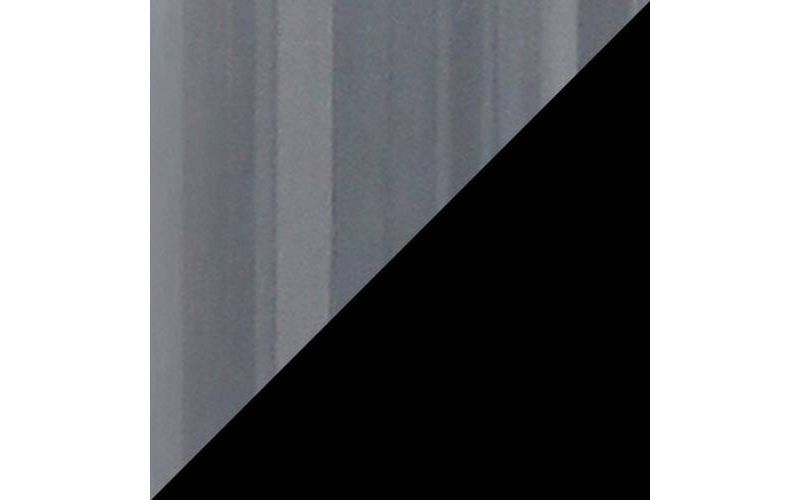 Wood Mounted Table Lamp with Glass Cylinder Shade Smoke - Simple Designs