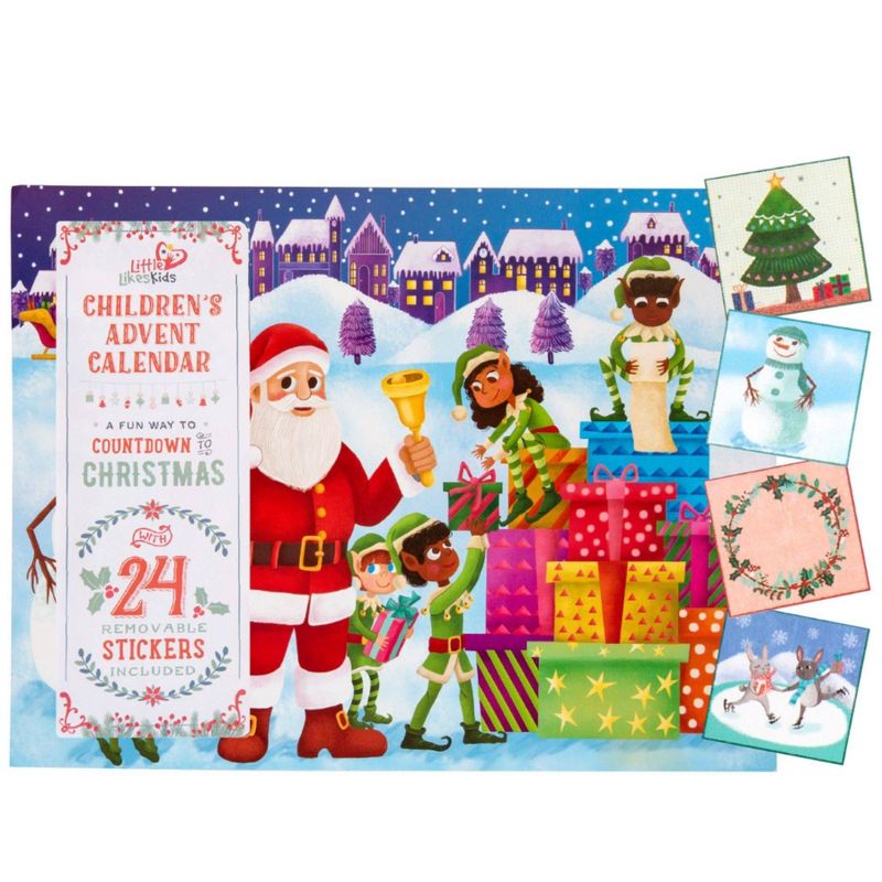 Little Likes Kids Children's Advent Calendar Santa
