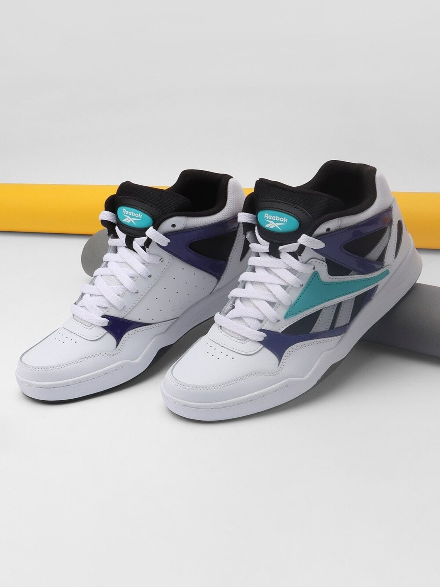 Reebok Men's Royal Bb4590 Classics White Ankle High Sneakers