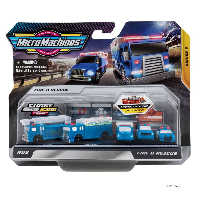 Micro Machines Multipack (World Pack) - Fire & Rescue