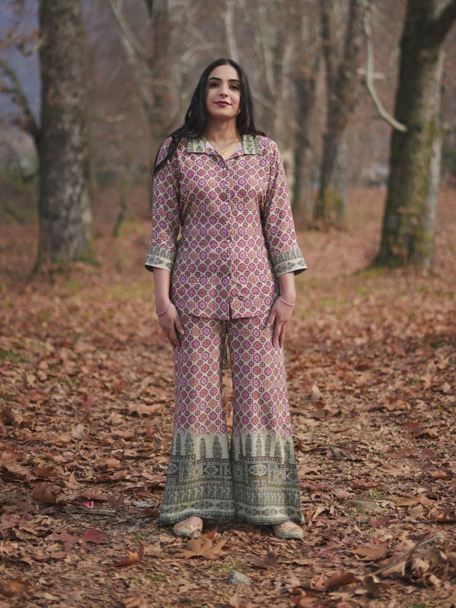 Kaftanize Geo-Fusion Co-ord Set