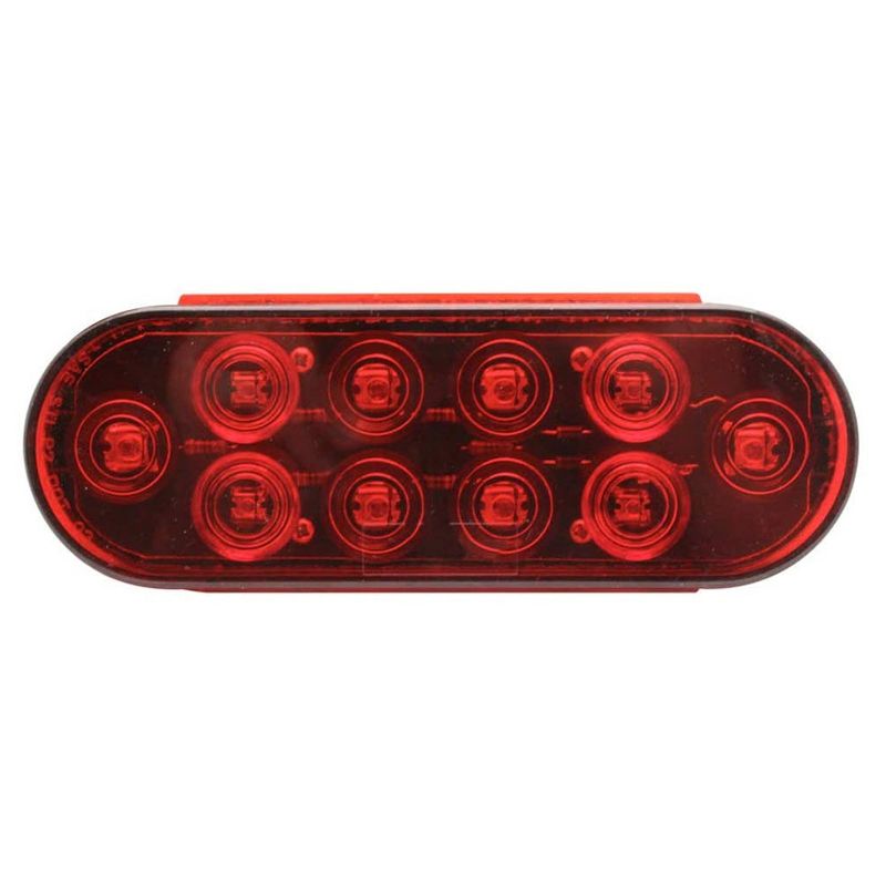 Extreme Max 5001.1352 Steel Trailer Complete LED Taillight Kit w/ License Plate Bracket, Stop Turn Tail Signals, Rated Up to 10,000 Hrs & DOT Approved