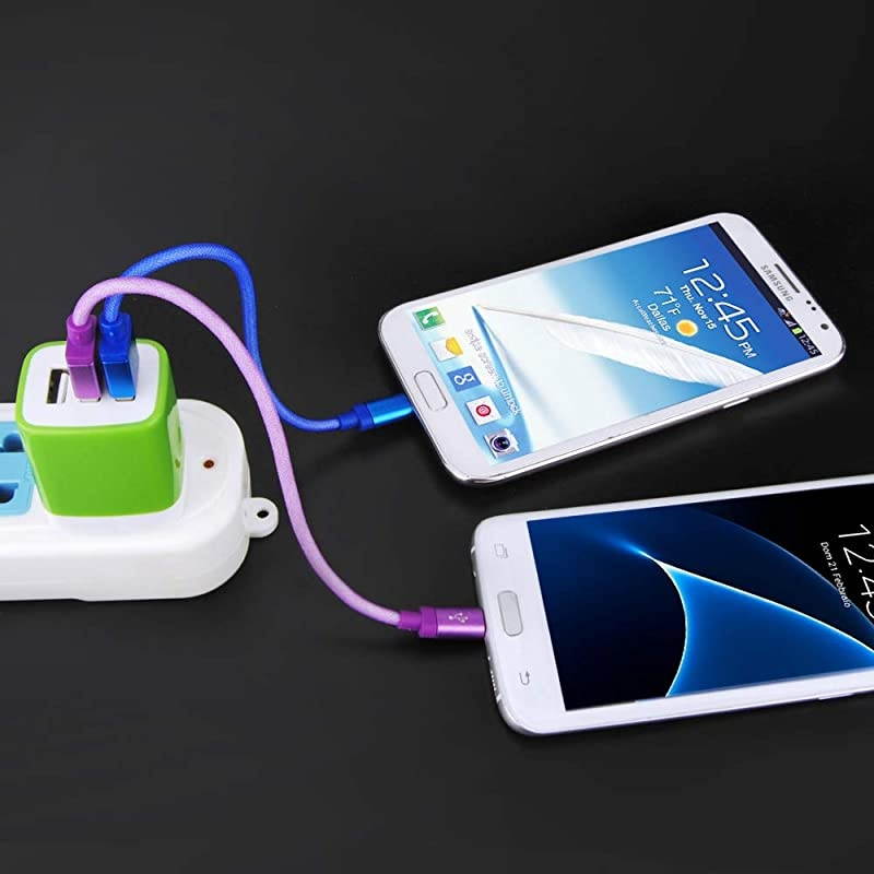 Wall Charger Plug Charger Block  2Pack 31A Multi Port USB Wall Charger Box Charging Cube Brick Compatible iPhone 11 XS X 8 7 6 Plus iPad Samsung Galaxy S20 FE S10e S9 S8 S7 Note20 Ultra LG