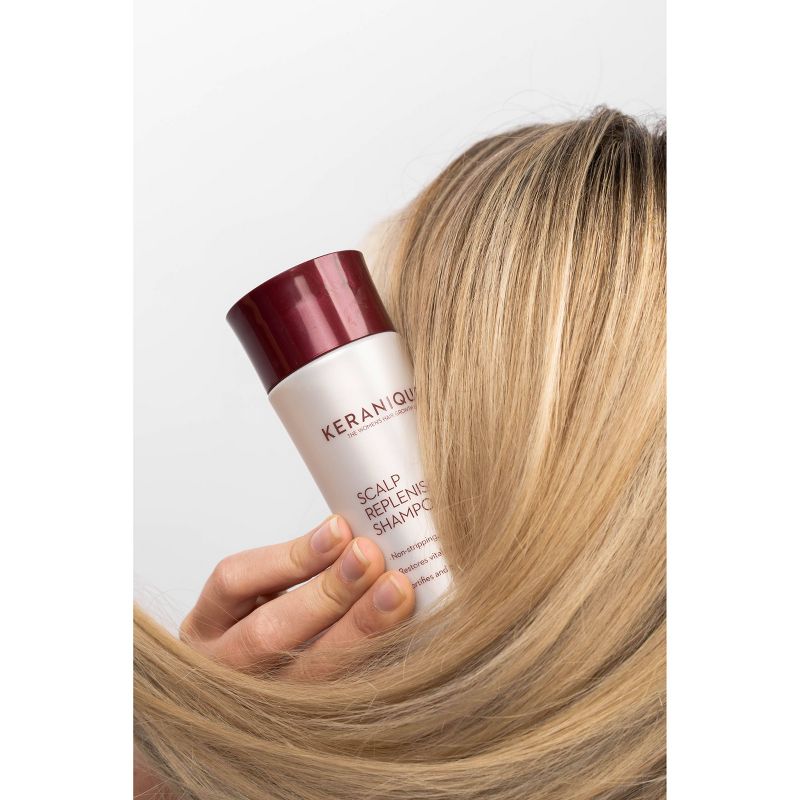 Keranique Damage Control Scalp Replenishing Shampoo for Dry Damaged Hair - 8 fl oz