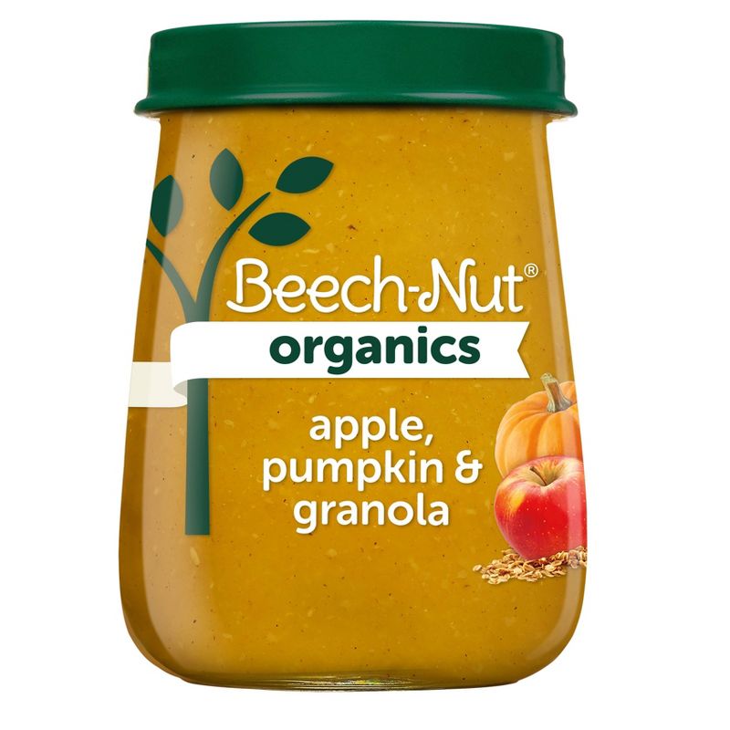 Beech-Nut Organics Apple Pumpkin & Granola Baby Food Jar - 4oz