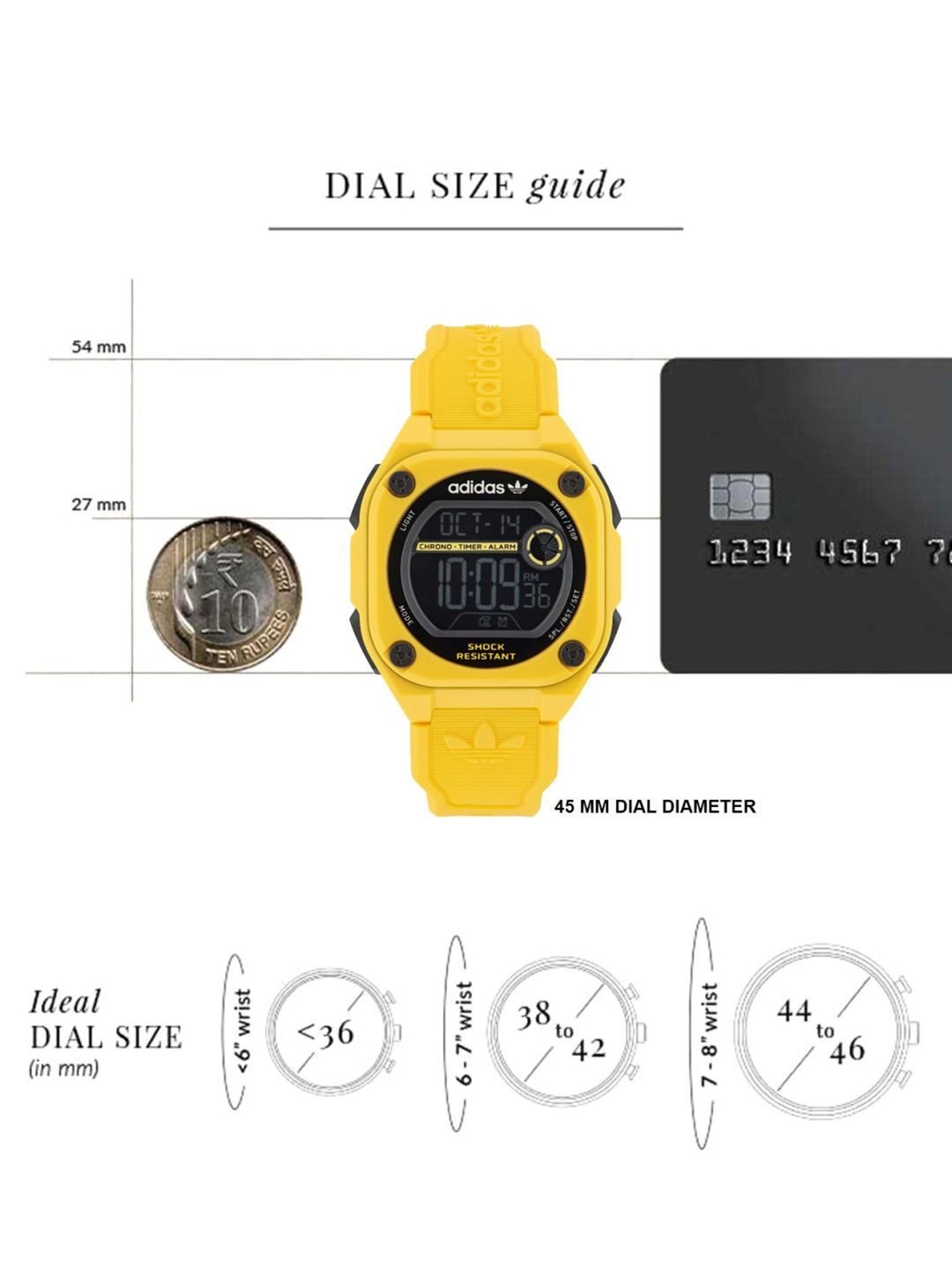 ADIDAS ORIGINALS AOST23060 Digital Unisex Watch