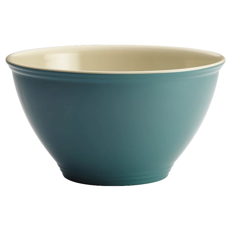Rachael Ray Cucina Pantryware Melamine Garbage Bowl, Agave Blue