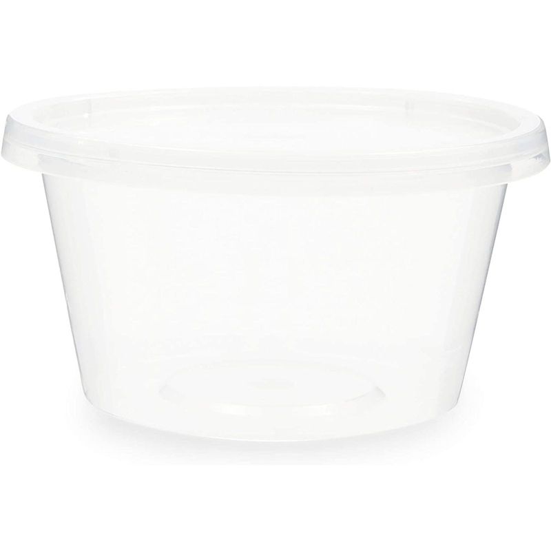 Sterilite 19434303 120 Quart Clear Plastic Storage Container Box and Lid with Blue Latches and Wheels (3 Pack)