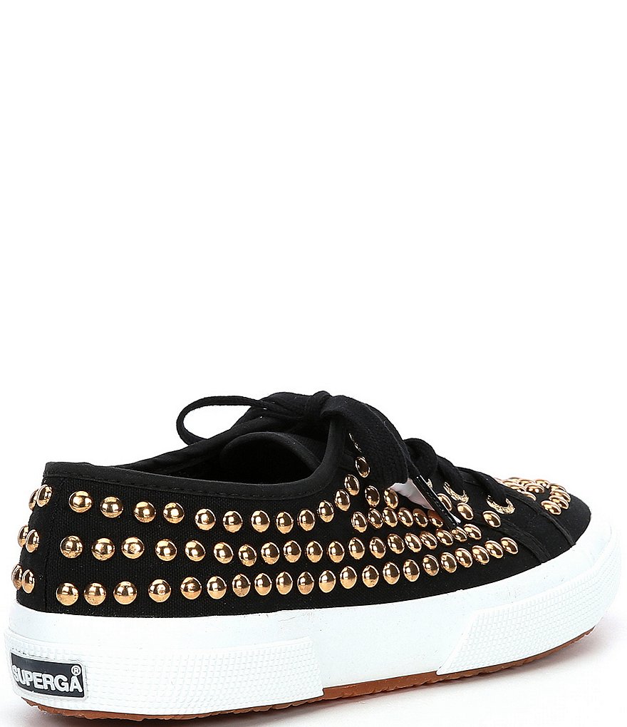 Superga 2750 COTSTUDS1W Lace-Up Studded Detail Sneakers