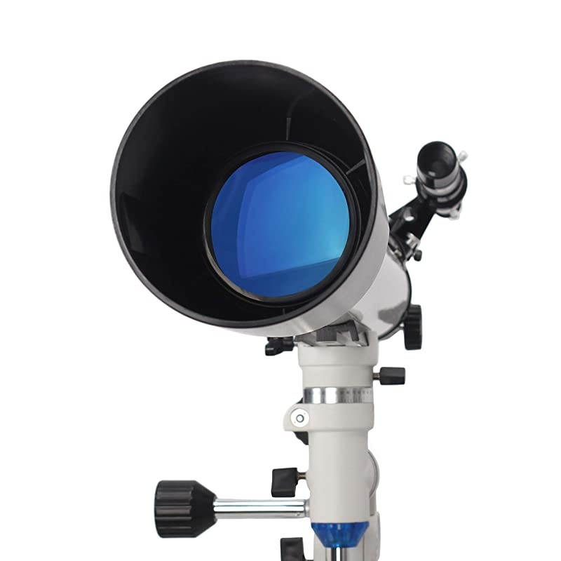 for Adults, 70mm Aperture and 700mm Focal Length Professional Astronomy Refractor Telescope for Kids and Beginners - with EQ Mount, 2 Plossl Eyepieces and Smartphone Adapter